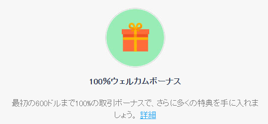 iFOREXの入金ボーナス