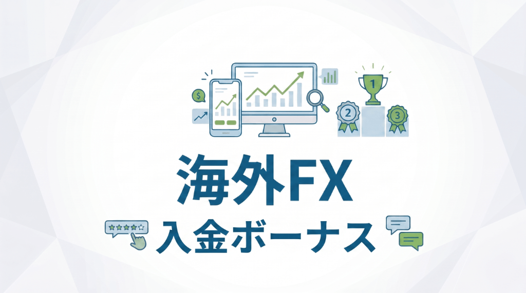 海外FXの入金ボーナス
