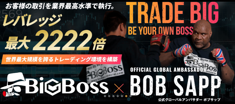 BigBossの最大レバレッジ