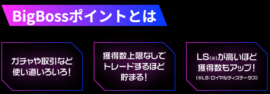 BigBossポイント